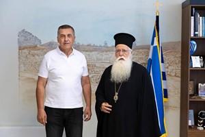 Με τον Μητροπολίτη Ιγνάτιο ο Περιφερειάρχης Θεσσαλίας